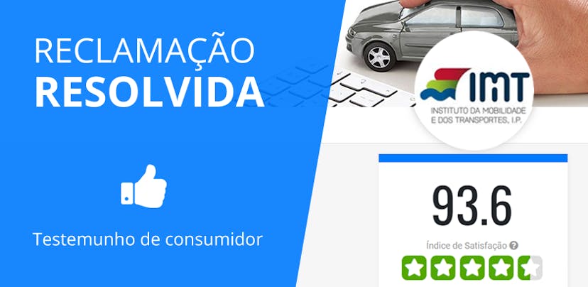 IMT: Cliente dá nota máxima por profissionalismo na resolução do seu problema