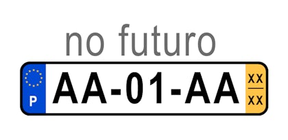 Conheça o novo formato das matrículas em Portugal